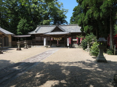 亀山神社（本丸・新曲輪跡）