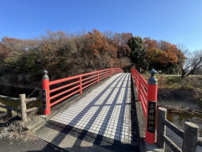 三井龍神橋(登城口西側)