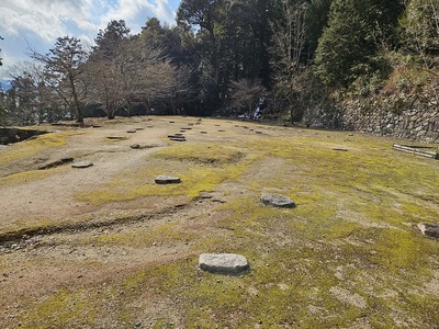 天守閣の土台