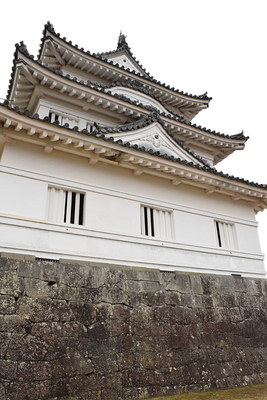 天守側面（北側から）