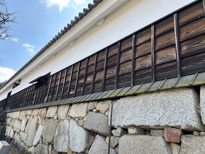 二の丸多聞櫓の腰庇