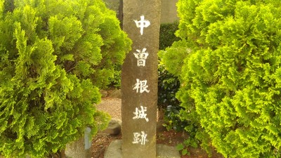 中曽根城跡碑