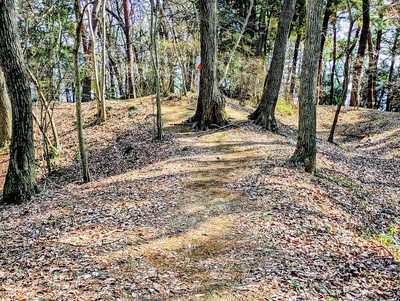 北西側の土橋