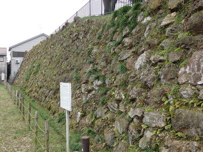 本丸北側石垣