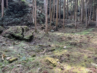 一之土塁と二之土塁