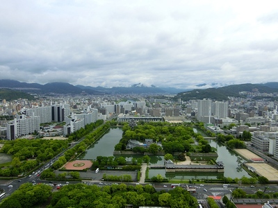広島城全景