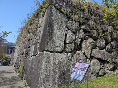 廊下橋跡の石垣