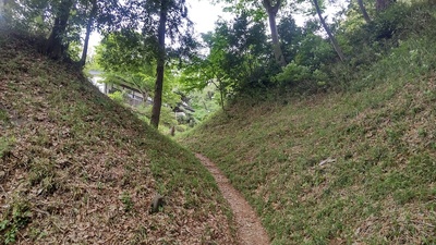 内堀（本丸西側）