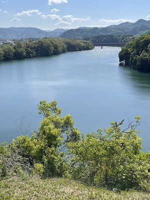 城址からの眺望