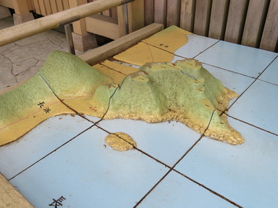 伊豆・長浜城復元模型