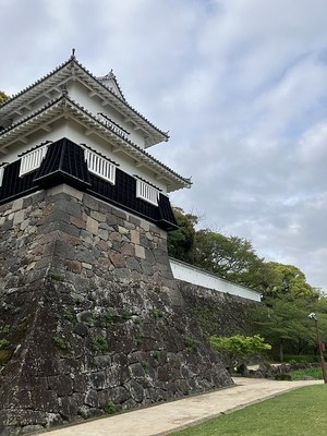 板敷櫓と石垣