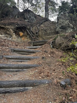 主郭手前難関