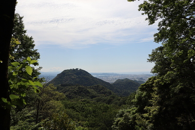 鳥取城遠景