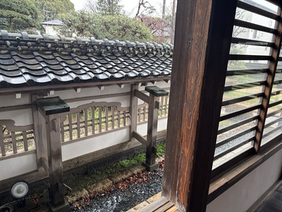 櫛形塀 (本丸御殿無いから)