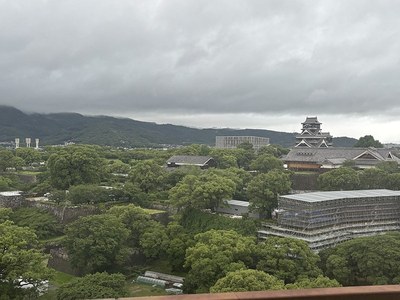 熊本市役所14階展望より
