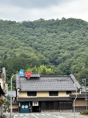 城下から天守台をのぞむ