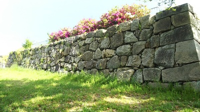 天守台跡の石垣