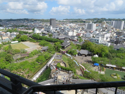 天守からの景色