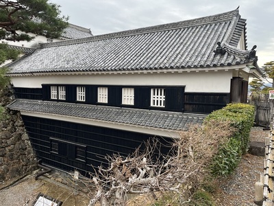 二の丸から見た詰門