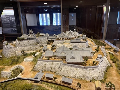 高知城模型（南から）
