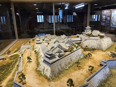 高知城模型（北から）