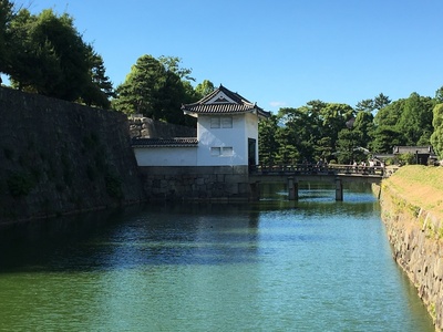 本丸櫓門と東橋