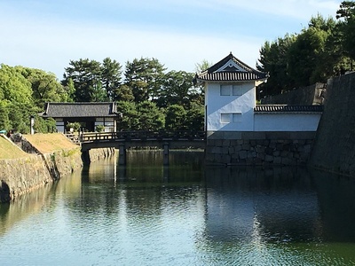 本丸櫓門と東橋