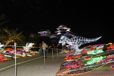 光のおもてなしin松山城 2017