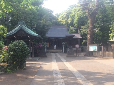 二の丸跡の熊野神社
