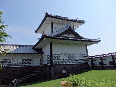 石川門脇櫓（現存）城内側