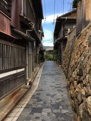 福禅寺（対潮楼）前の小路