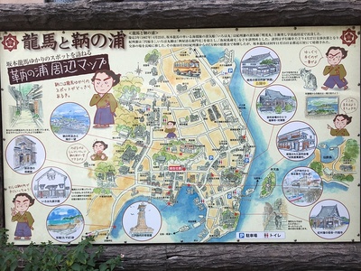 鞆の浦周辺地図