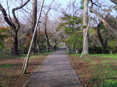 南郭から本丸への虎口