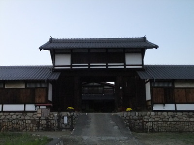 旧飯田城八間門　（二の丸御門）