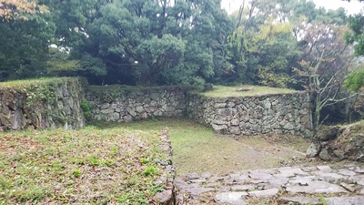 二ノ門跡の石垣