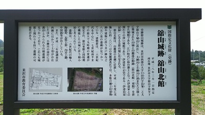 館山北館の説明板