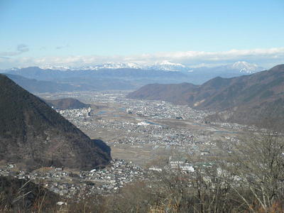 主郭からの眺め（西側）