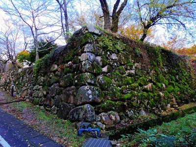 鶴首城  陣屋の裏側の石垣