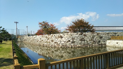 水手門跡の石垣
