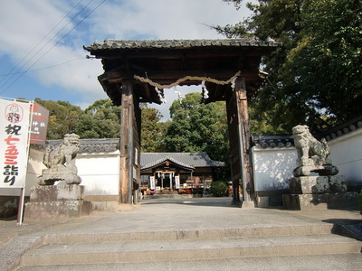 小泉陣屋の移築門
