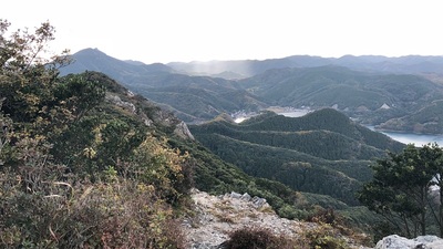 山頂からの眺望(南西側)