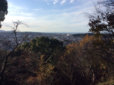 七尾城から見る風景
