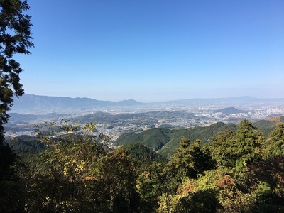 国見櫓台からの眺め