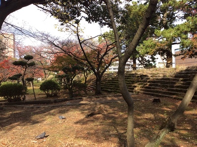 和歌山城御蔵の丸と雁木