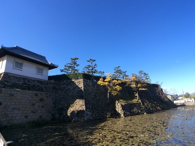 岸和田城二の丸石垣