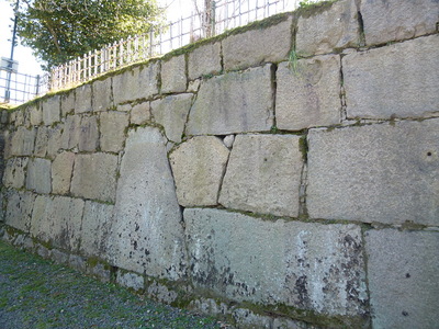 丸亀城大手門枡形の石垣