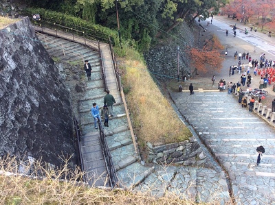 和歌山城表坂