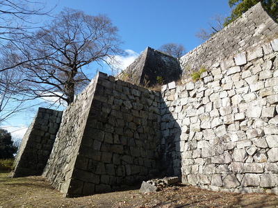 丸亀城二ノ丸南側石垣