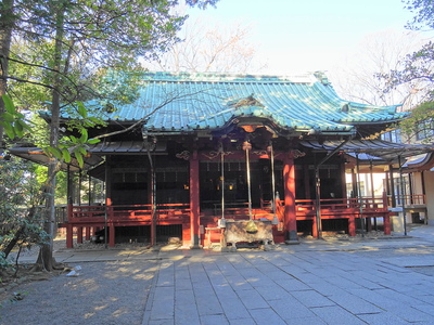 氷川神社社殿