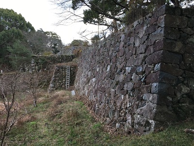 北の丸東側の石垣